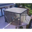 Moustiquaire en polyester léger pour pergolas Palermo 3000/3500/3600 + Milano 3000 + Martinique 3600 Palram