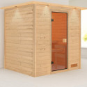 Sauna traditionnel Adelina Woodfeeling - 3 à 4 places 38mm KARIBU