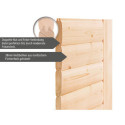Sauna traditionnel Adelina Woodfeeling - 3 à 4 places 38mm KARIBU
