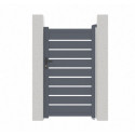 Portillon battant ajouré en aluminium SPACE 100x176cm - X-Métal