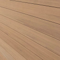 Abri de jardin en bois composite 28mm aspect bois vieilli 9m² PREMIUM toit plat - Woodlife Garden