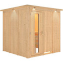 Sauna traditionnel modulable RODIN 5 à 6 places 68mm KARIBU