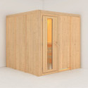 Sauna traditionnel modulable RODIN 5 à 6 places 68mm KARIBU