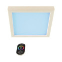 Eclairage coloré à LED avec télécommande et bloc d’alimentation pour cabines infrarouges et sauna – Karibu
