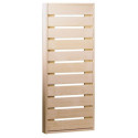 Banc de sauna en bois de tremble massif 50x138cm - Karibu