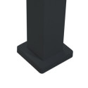 Pergola bioclimatique adossée en alu anthracite 3x3m Ombrea