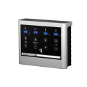 Sauna d'angle multifonctionnel AVA avec poêle Bio 9kW 4 à 5 places 68mm KARIBU