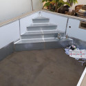 Escalier dangle pour piscine béton Naturalis - Hauteur 140 cm - Ma Piscine Loisir