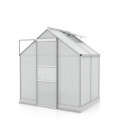 Serre de jardin Apollo 2500 en alu et polycarbonate de 4 mm - Vitavia