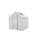 Serre de jardin Apollo 3800 en aluminium et panneaux de polycarbonate de 6 mm - Vitavia