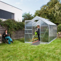 Serre de jardin en alu et polycarbonate de 4mm - Apollo 6200 - Vitavia