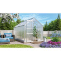 Serre de jardin en alu et polycarbonate de 4mm - Apollo 6200 - Vitavia