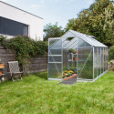 Serre de jardin en alu et polycarbonate de 6mm - Apollo 6200 - Vitavia