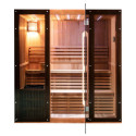 Sauna traditionnel CEDAR CLASS 5 places + poêle SAWO 6000W - SNÖ