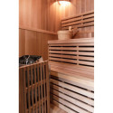 Sauna traditionnel CEDAR CLASS 5 places + poêle SAWO 6000W - SNÖ