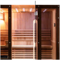 Sauna traditionnel CEDAR CLASS 5 places + poêle SAWO 6000W - SNÖ