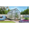 Serre de jardin en alu vert et polycarbonate 6mm - Apollo 5000 - Vitavia