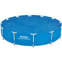 Bâche solaire pour piscine hors sol ronde 366 cm - Bestway