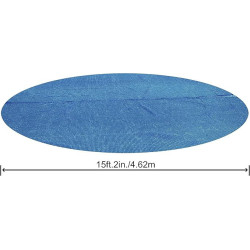 Bâche solaire pour piscines hors sol ronde 457 à 488cm - Bestway