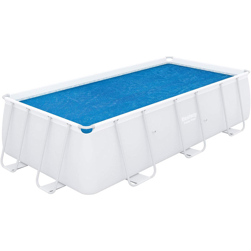 Bâche solaire pour piscines hors sol rectangulaires 404x201cm et 412x201cm - Bestway