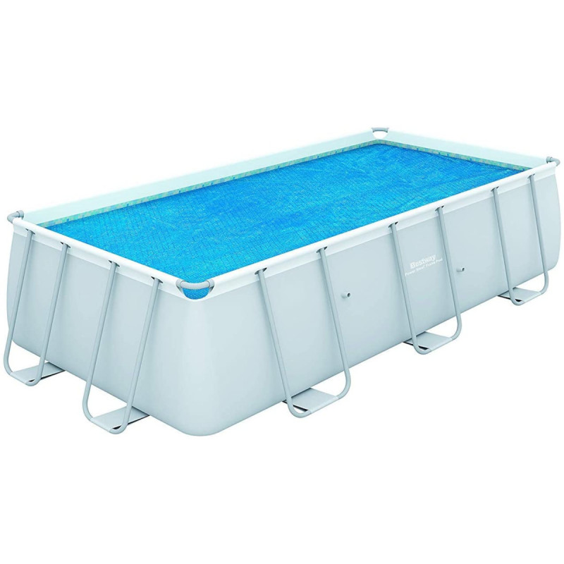 Bâche solaire 260x180cm pour piscine hors sol rectangulaire Power Steel™ 282/287x196cm - Bestway