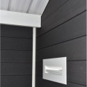 Abri de jardin en bois composite 28mm anthracite 7,78m² PREMIUM - Woodlife Garden