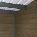 Abri de jardin en bois composite 28mm aspect bois 7,78m² PREMIUM - Woodlife Garden