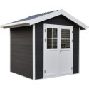 Abri de jardin en bois composite 28mm anthracite 4,77m² PREMIUM - Woodlife Garden