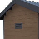 Abri de jardin en bois composite 28mm aspect bois 4,77m² PREMIUM - Woodlife Garden