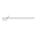 Kit gouttières anthracite - pack prêt à la pose pour abri PREMIUM Woodlife Garden monopente de largeur 2m 