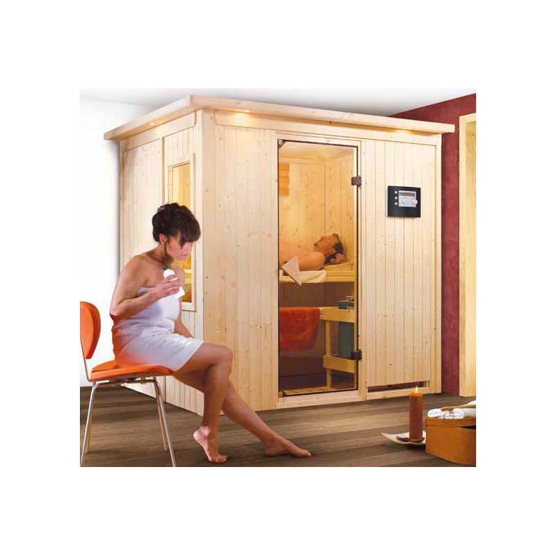 Sauna traditionnel Fanja Plug &Play - 4 places 68mm KARIBU
