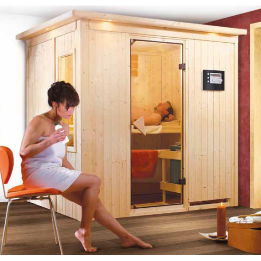 Sauna traditionnel Fanja Plug &Play - 4 places 68mm KARIBU