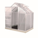 Serre Venus 2,5m² en aluminium et panneaux de polycarbonate 4mm - Vitavia