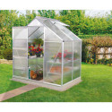 Serre Venus 2,5m² en aluminium et panneaux de polycarbonate 4mm - Vitavia