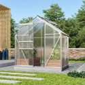 Serre de jardin Venus 2,5m² en aluminium et panneaux de polycarbonate 6mm - Vitavia