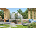 Serre de jardin Venus 2,5m² en aluminium et verre de sécurité 3mm - Vitavia