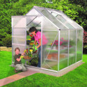 Serre de jardin en alu et polycarbonate 4mm - Venus 3800 - Vitavia