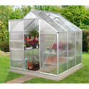 Serre de jardin en alu et polycarbonate 4mm - Venus 3800 - Vitavia