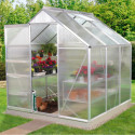 Serre de jardin en alu et polycarbonate 6mm - Venus 3800 - Vitavia