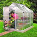 Serre de jardin en alu et polycarbonate 6mm - Venus 3800 - Vitavia