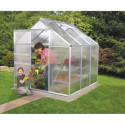 Serre de jardin en alu et polycarbonate 6mm - Venus 3800 - Vitavia