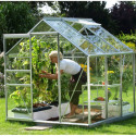 Serre de jardin en alu et verre de sécurité 3mm - Venus 3800 - Vitavia