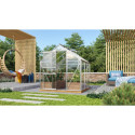 Serre de jardin en alu et verre de sécurité 3mm - Venus 3800 - Vitavia