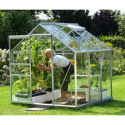 Serre de jardin en alu et verre de sécurité 3mm - Venus 3800 - Vitavia