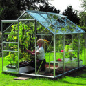 Serre de jardin en alu et verre de sécurité 3mm - Venus 5000 - Vitavia