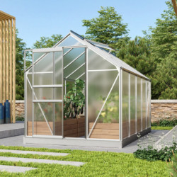 Serre de jardin en alu et polycarbonate 6mm - Venus 6200 - Vitavia