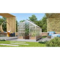 Serre de jardin en alu et polycarbonate 6mm - Venus 6200 - Vitavia