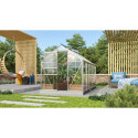 Serre de jardin en alu et verre de sécurité 3mm - Venus 6200 - Vitavia