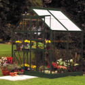 Serre de jardin en alu et verre de sécurité 3mm - Venus 2500 - Vitavia