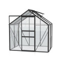 Serre de jardin en alu noir et verre 3mm - Venus 2500 - Vitavia